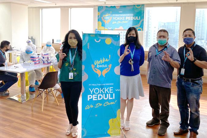 YOKKE Gelar Rapid Test COVID-19 untuk Wujudkan Kantor Aman dan Produktif.